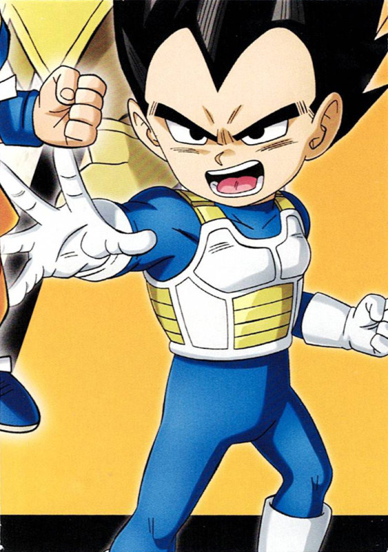 Vegeta (mini) attacking puzzle piece Puzzle #134