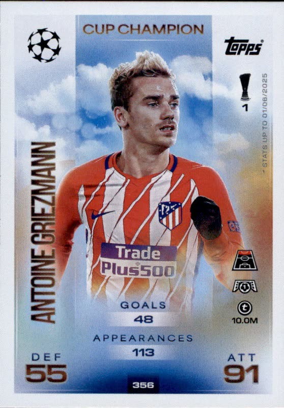 Antoine Griezmann Cup Champion #356