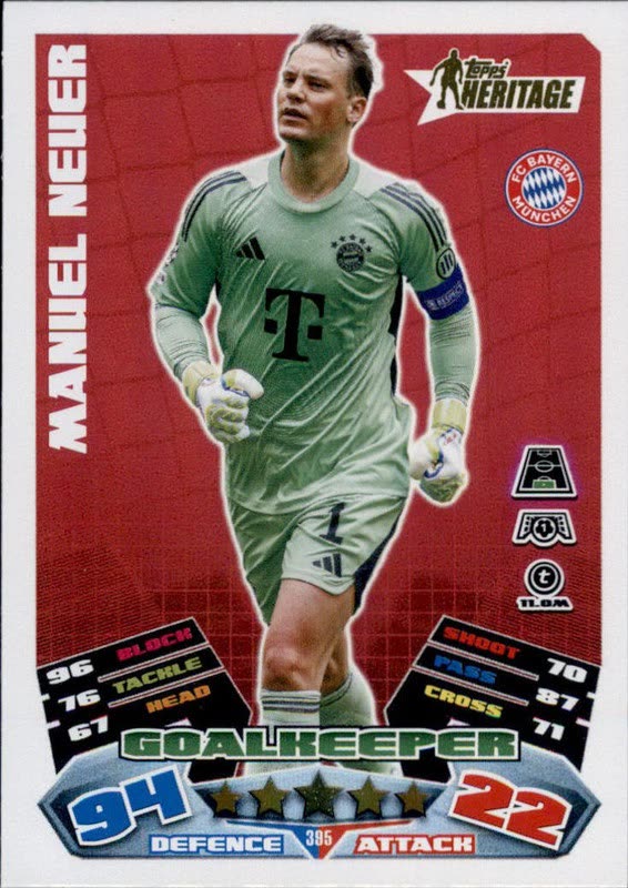 Manuel Neuer Heritage #395