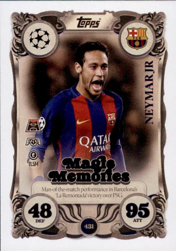 Neymar Jr Magic Memories #431
