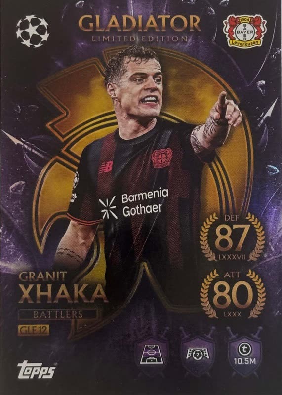 Granit Xhaka Gladiators Limited Edition GLE 12