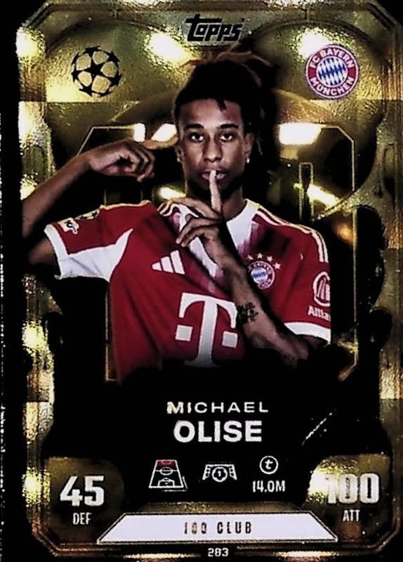 Michael Olise 100 Club #283