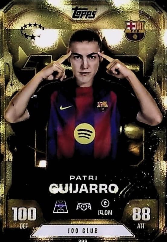 Patri Guijarro 100 Club #288