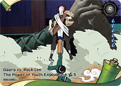 Gaara vs Rock Lee: The Power of Youth Explodes! 4/5 NREA01-R-008
